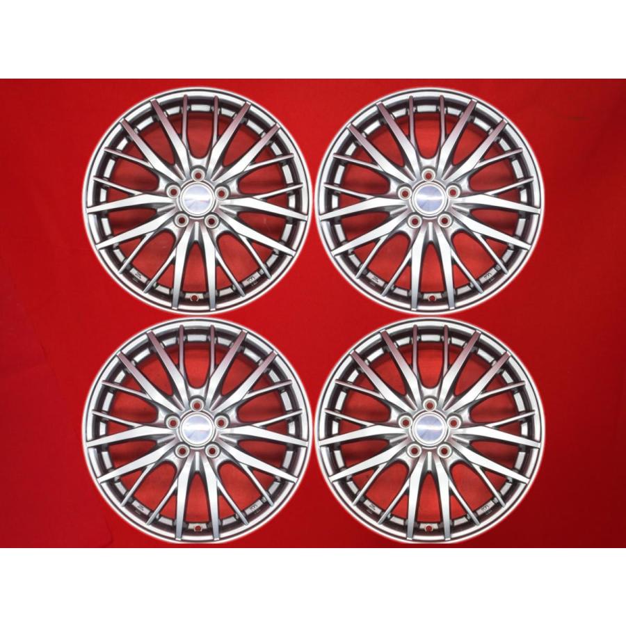 RAVRION RM01 中古ホイール 4本 6.5J 16インチ PCD100 5穴 +47 ハブ73 