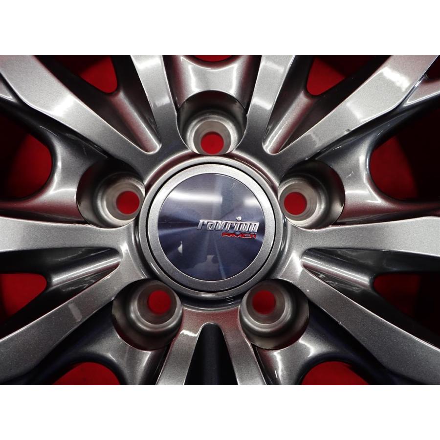 RAVRION RM01 中古ホイール 4本 6.5J 16インチ PCD100 5穴 +47 ハブ73 