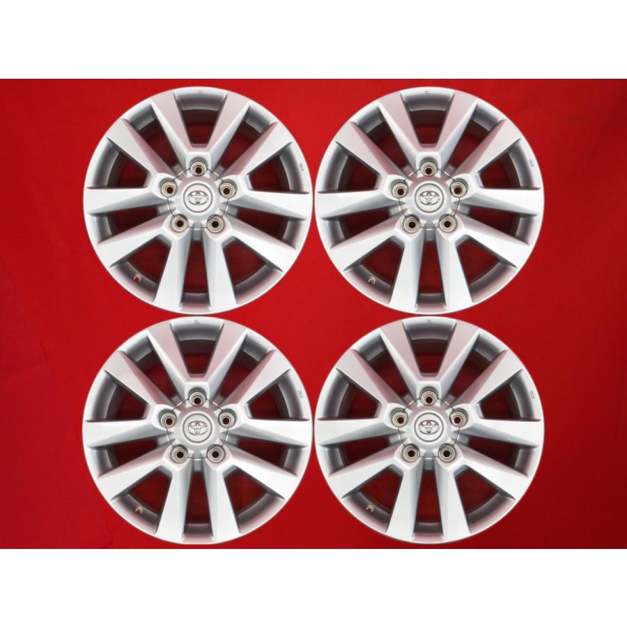 TOYOTA トヨタ ランドクルーザー 200 系 ZX 後期 純正 中古ホイール 4