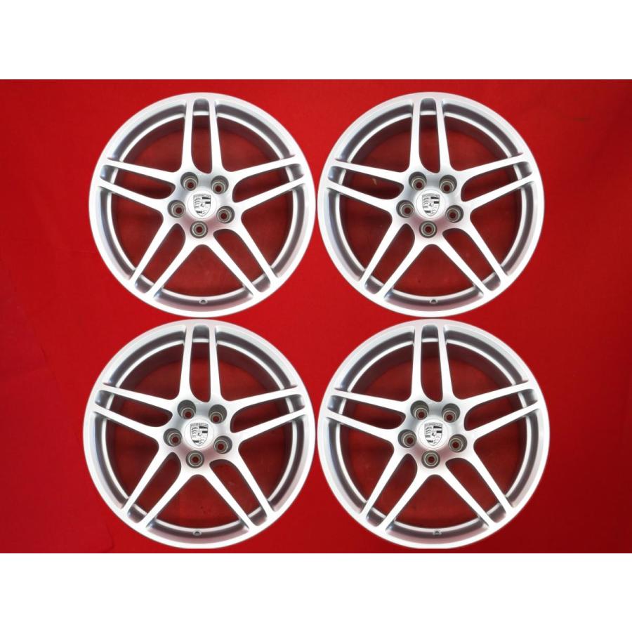 鍛造 軽量 PORSCHE ポルシェ マカン 95B 純正 中古ホイール 4本 8J/9J
