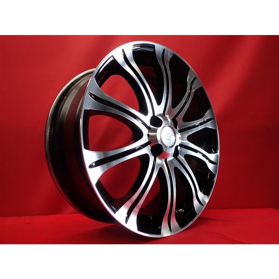 IMPUL インパル Aura アウラ SX10 中古ホイール 4本 6.5J 17インチ