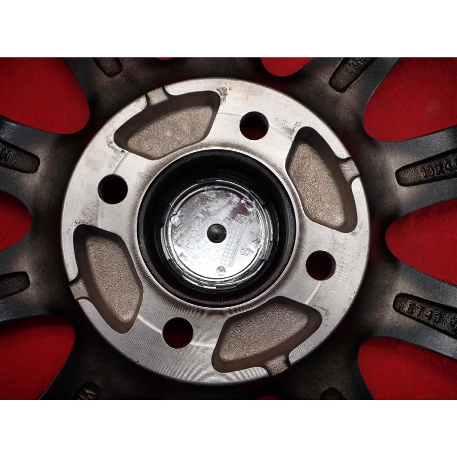 D.O.S SE-10 中古ホイール 4本 4J 13インチ PCD100 4穴 +43 ハブ67
