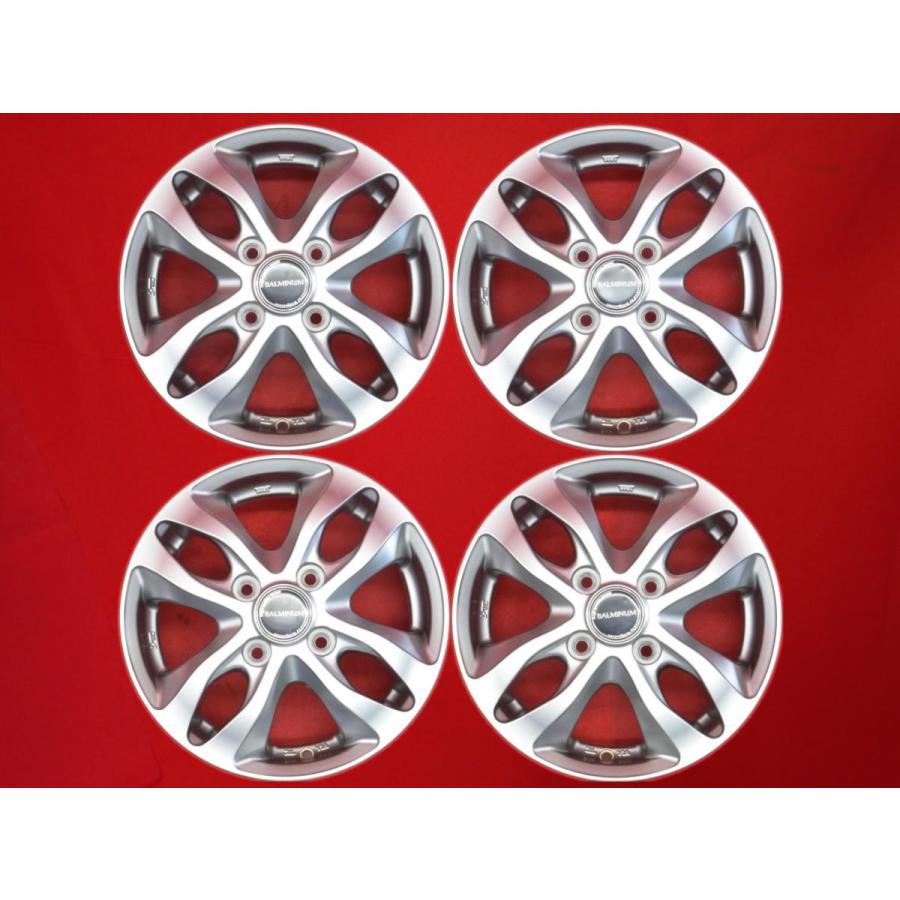 バルミナ BALMINUM DS-M 中古ホイール 4本 4J 13インチ PCD100 4穴 +45