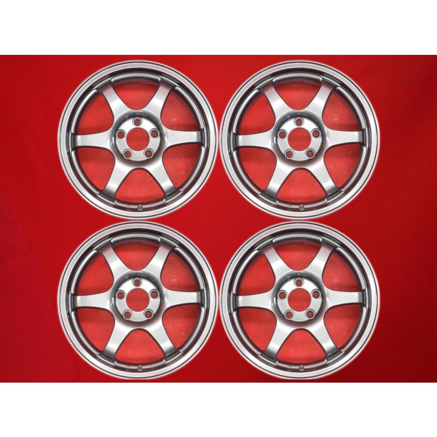 DHS ダウンヒルスペシャル ae034 中古ホイール 4本 7J 16インチ PCD100