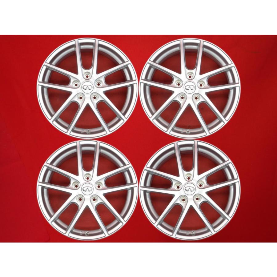 ニッサン 純正 オプション Estilo 5本ツインスポーク 中古ホイール 4本