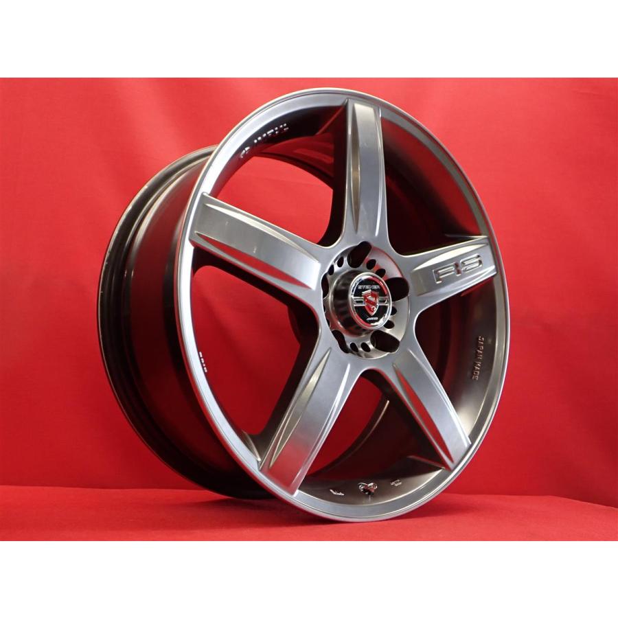 IMPUL インパル RS S-05 中古ホイール 4本 7.5J 18インチ PCD114
