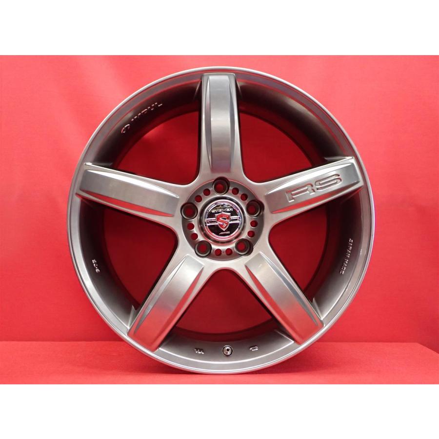 IMPUL インパル RS S-05 中古ホイール 4本 7.5J 18インチ PCD114.3 5穴