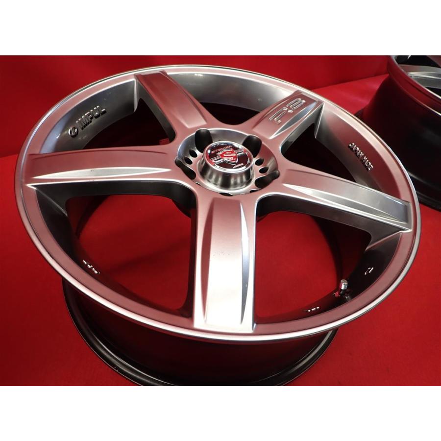 IMPUL インパル RS S-05 中古ホイール 4本 7.5J 18インチ PCD114