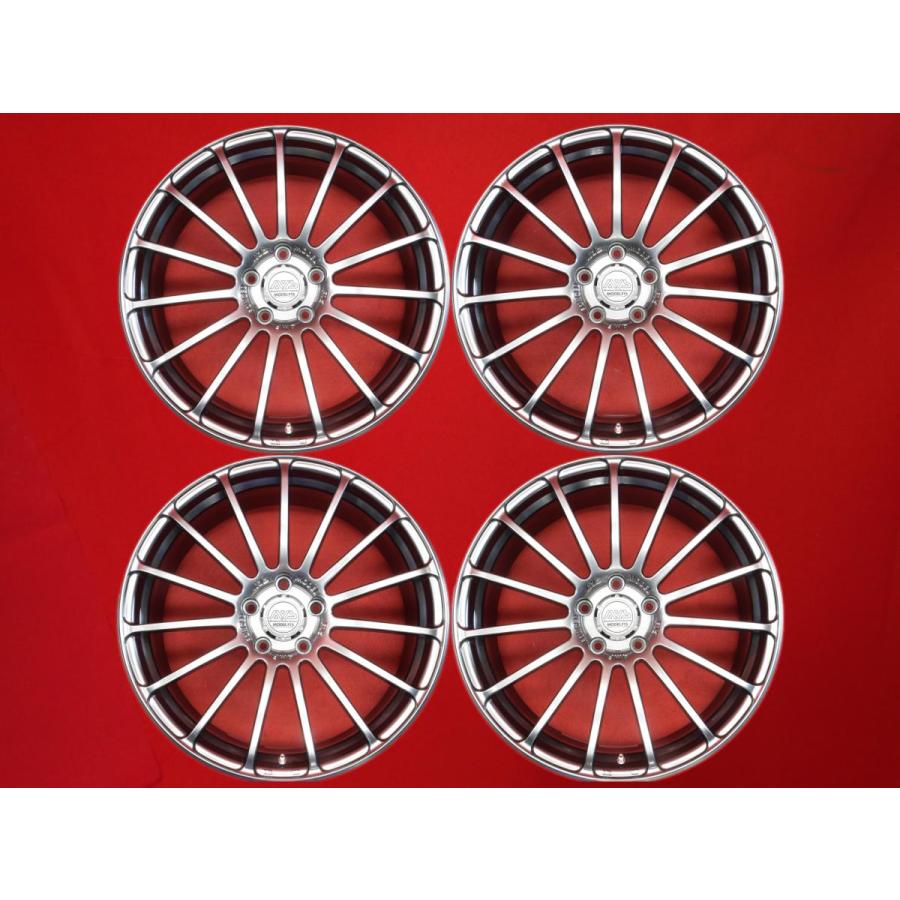 4MF FORGED 鍛造 軽量 AVS MODEL F15 中古ホイール 4本 8.5J 19インチ