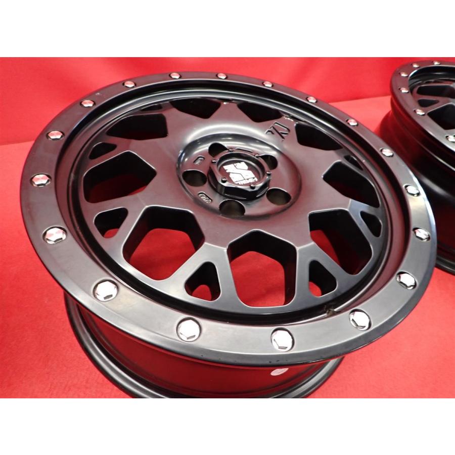 XTREME-J XJ04 中古 ホイール 4本 7J 17インチ PCD110 5穴 +35 ハブ65
