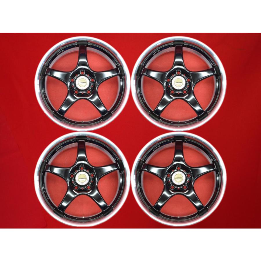 AME エーエムイー circlar SPEC-R サーキュラー 中古ホイール 4本 7.5J