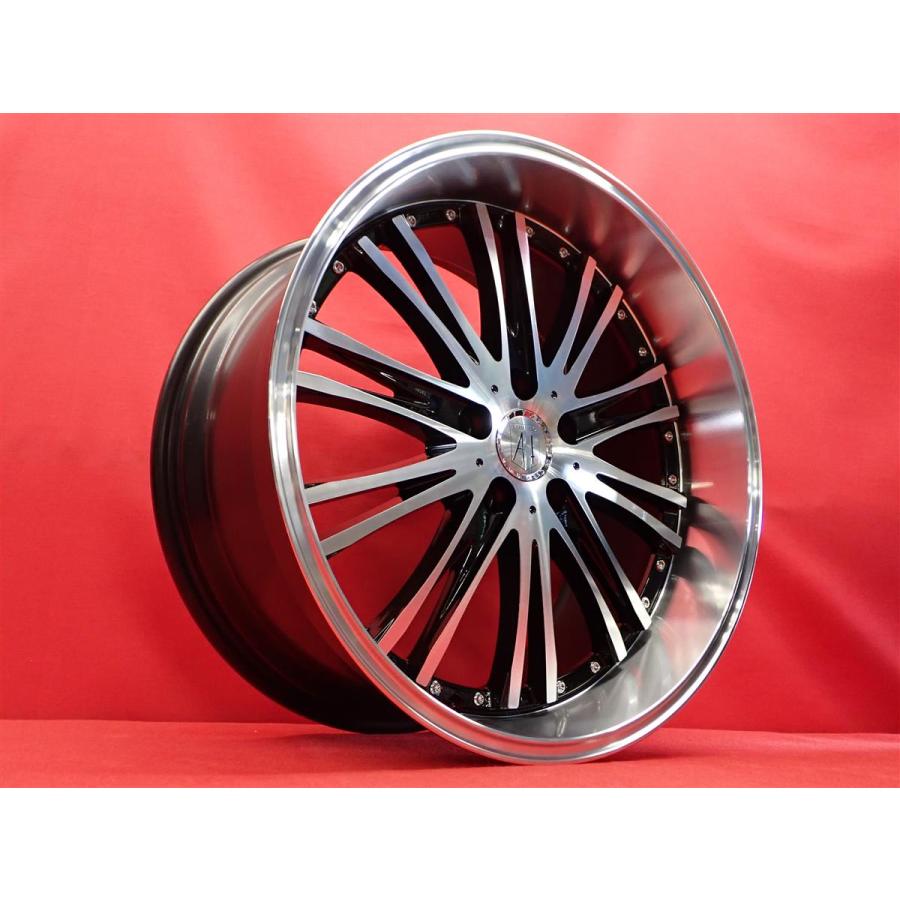 アネーロ コラソン シャルマン 20インチ 8.5J 9.5J PCD114.3/5穴 中古4枚