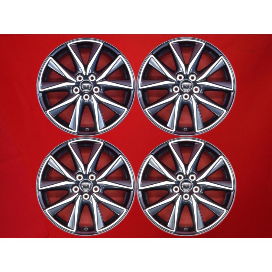 CX5KF系純正タイヤ・ホイールセット19インチ CX-5 KE系 4本 マツダ 純正アルミホイール 19インチ 5穴 PCD 114.3
