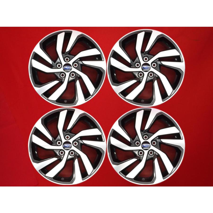 レヴォーグ18インチ7.5J　ET55 SUBARU スバル レヴォーグ VM系 純正 18インチ ホイール 4本 7.5J-18