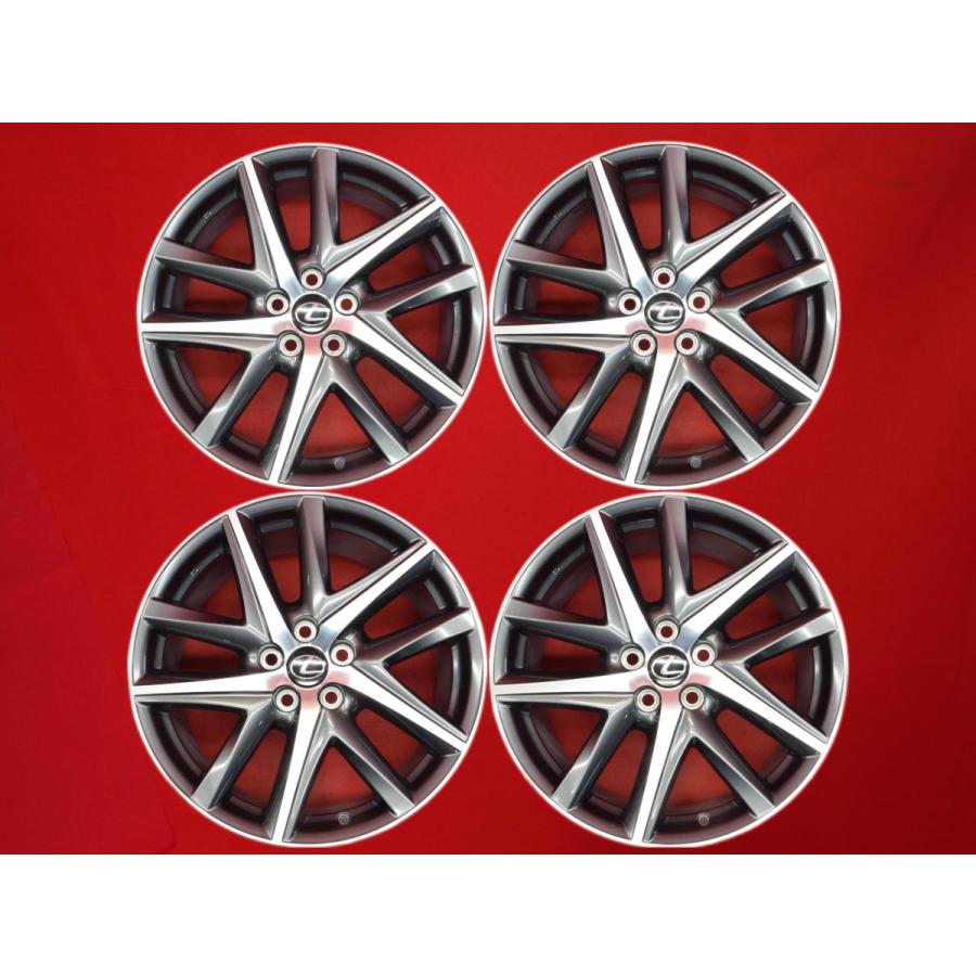 LEXUS レクサス GS GRL系 Fスポーツ 純正 中古ホイール 4本 8/9J 19