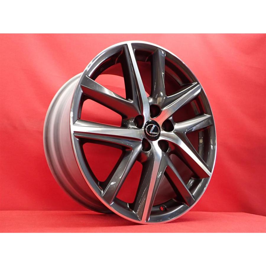 LEXUS レクサス GS GRL系 Fスポーツ 純正 中古ホイール 4本 8/9J 19