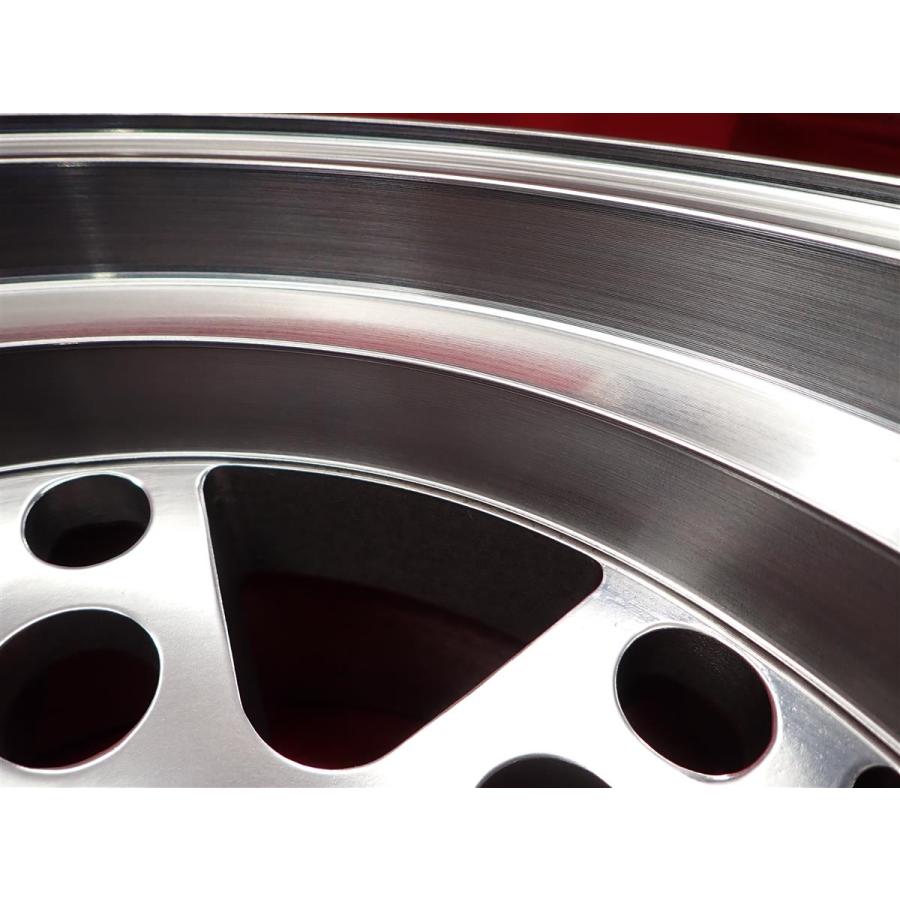 絶版 希少 サイズ Zona RV-1 中古ホイール 4本 8J 15インチ PCD139.7 6
