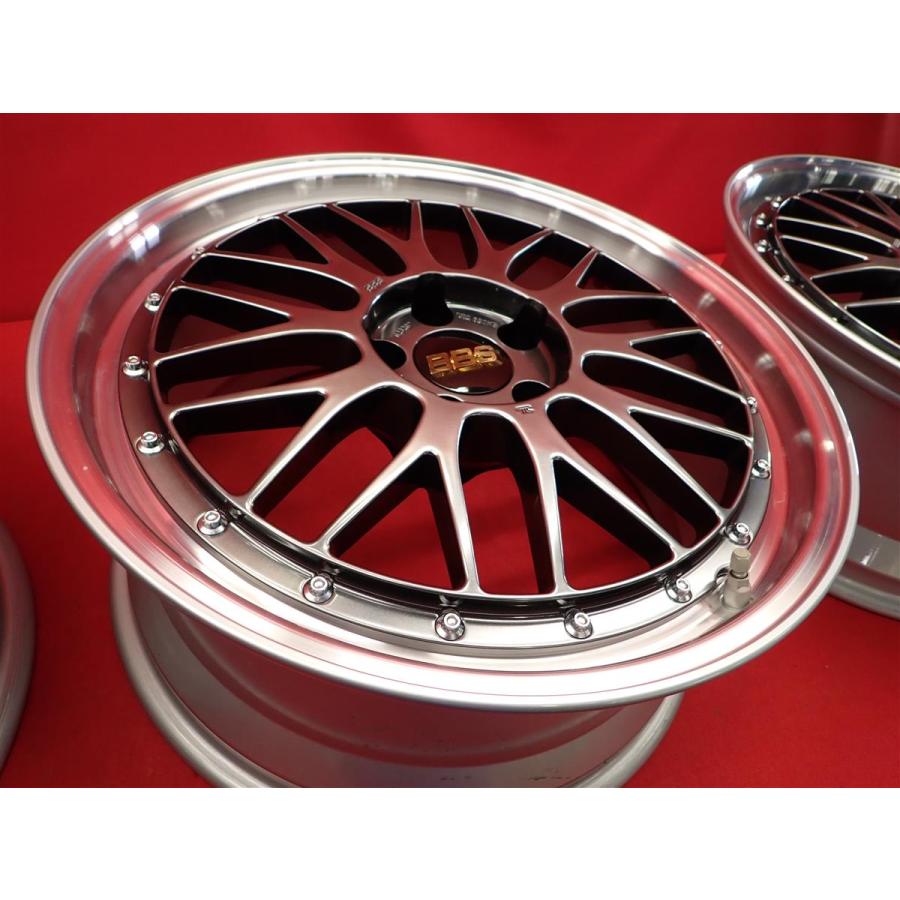 BBS LM220 19インチ　PCD114.3 REGNO装着 鍛造 軽量 BBS LM LM220 中古ホイール 4本 8.5J 19インチ PCD114