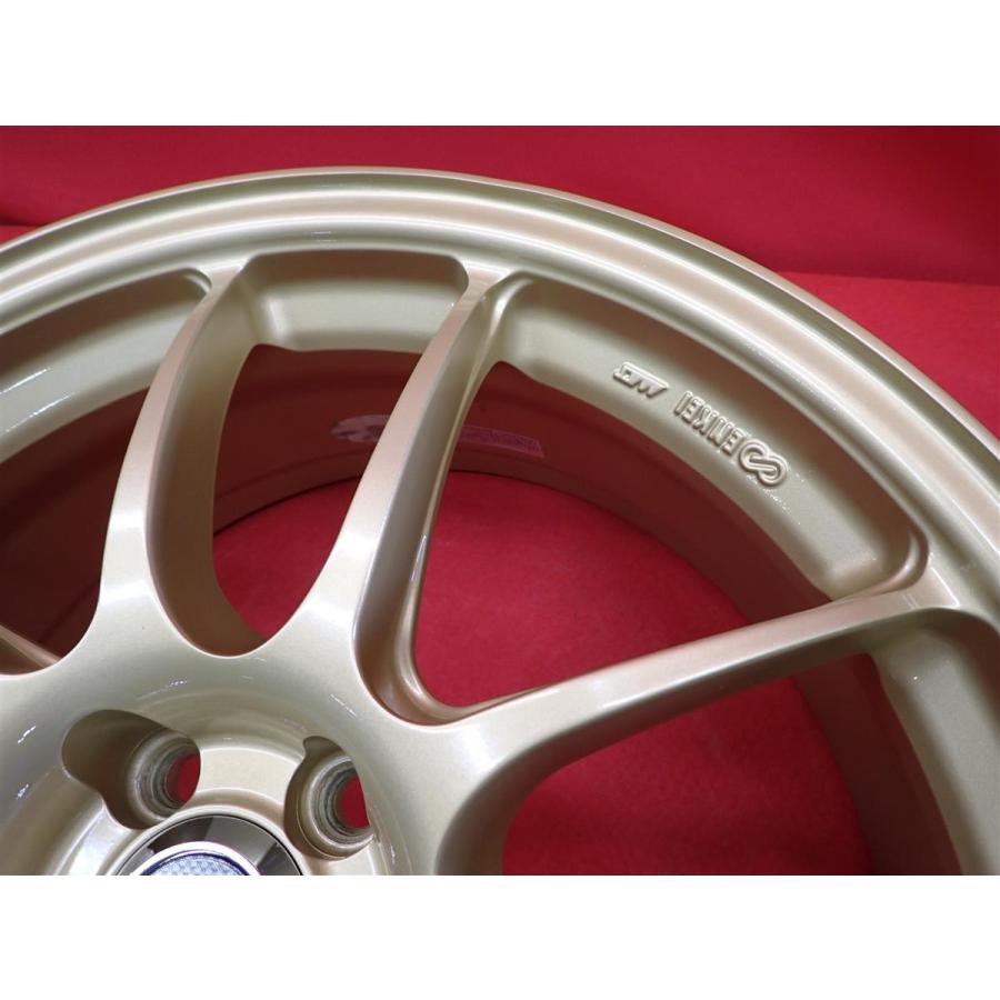 MAT製法 軽量 ENKEI エンケイ PF01 中古ホイール 4本 7.5J 18インチ 