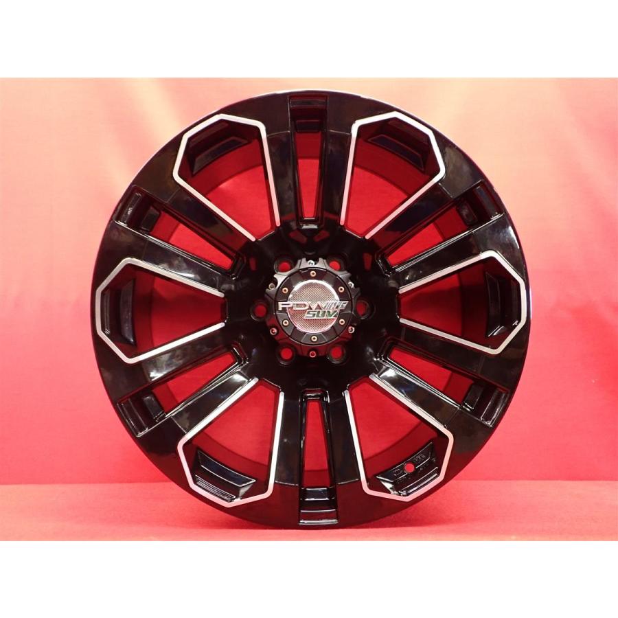 PDWホイール　20インチ PDW HAZARD ハザード 中古ホイール 4本 9J 20インチ PCD139.7 6穴 +18