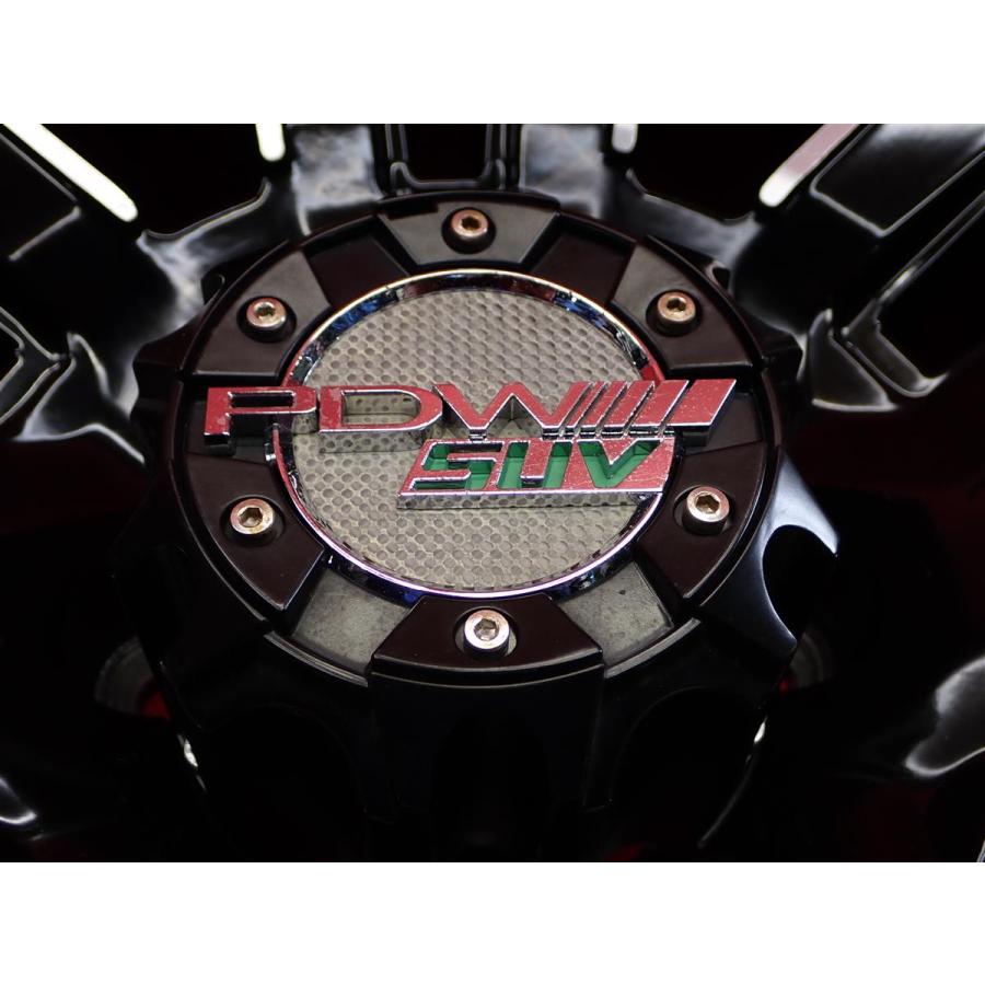 PDW HAZARD ハザード 中古ホイール 4本 9J 20インチ PCD139.7 6穴 +18