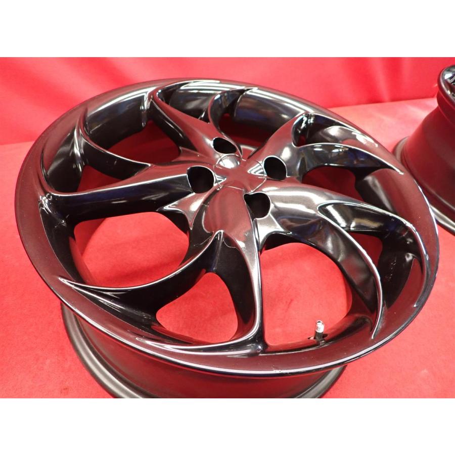 絶版 希少 USカスタム DKF アドニス 中古ホイール 4本 7J 17インチ