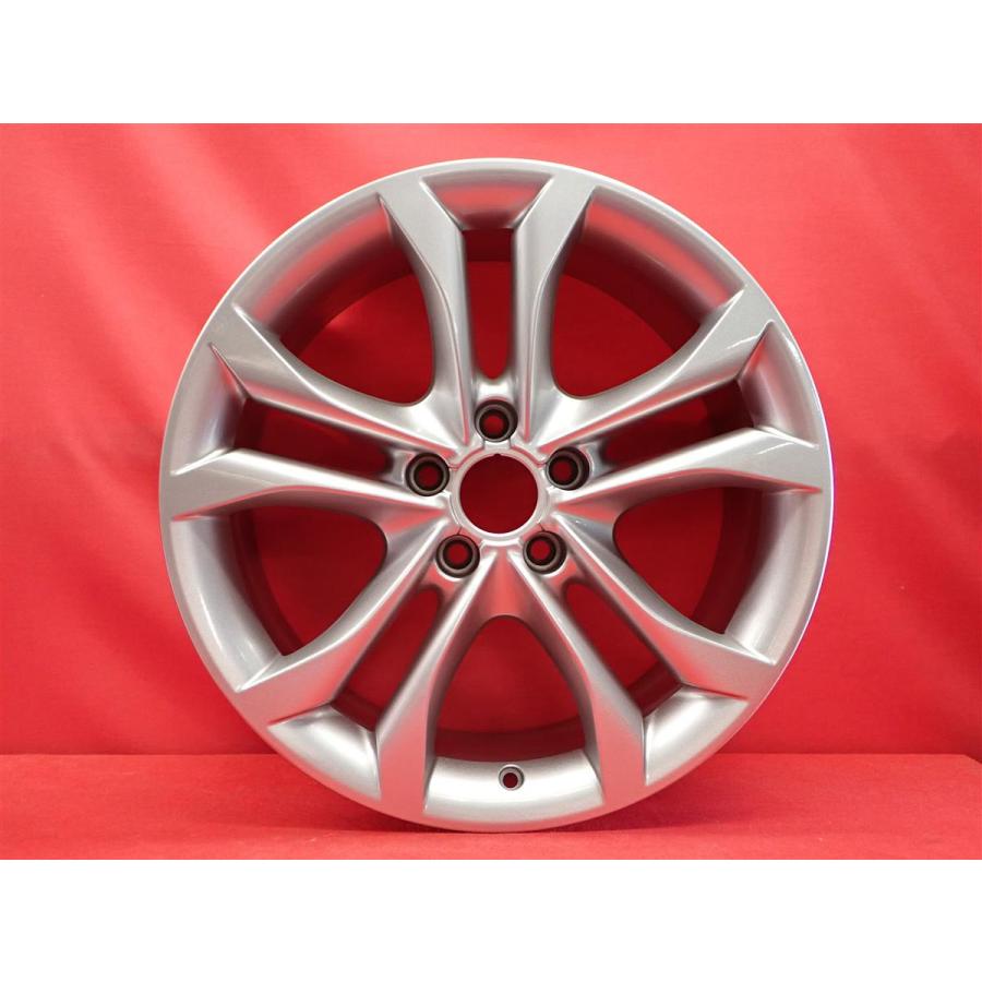 再塗装 シルバー AUDI アウディ S4 8K 純正 中古ホイール 4本 8J 18