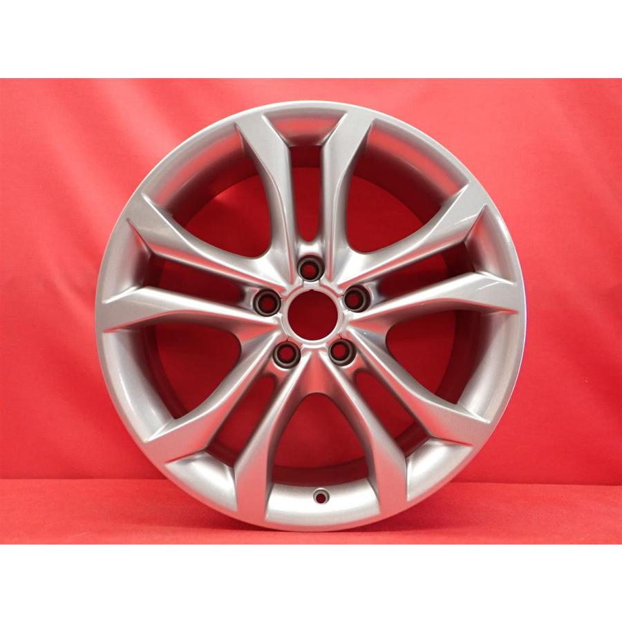 再塗装 シルバー AUDI アウディ S4 8K 純正 中古ホイール 4本 8J 18