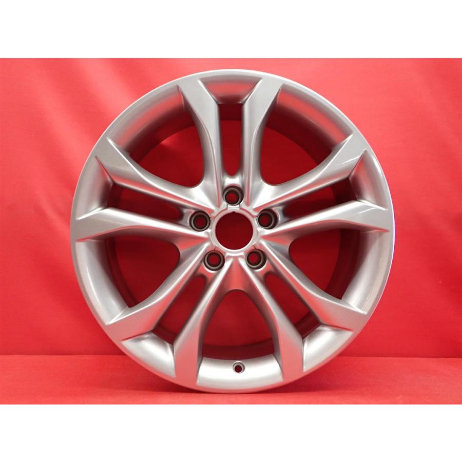 再塗装 シルバー AUDI アウディ S4 8K 純正 中古ホイール 4本 8J 18