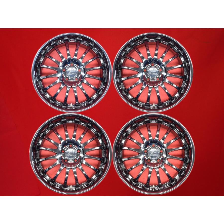 Carlsson カールソン CR 1/16 RS 中古ホイール 4本 8.5/9.5J 19インチ