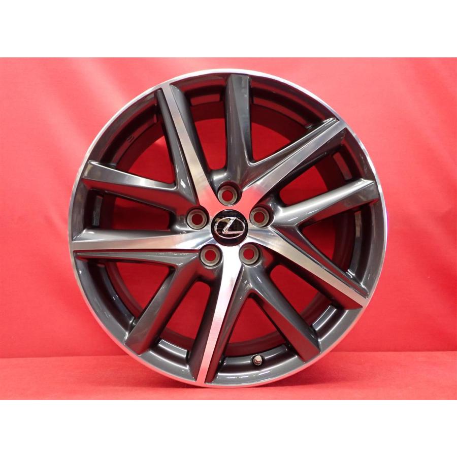 LEXUS レクサス GS GRL Fスポーツ 純正 中古ホイール 4本 8/9J 19