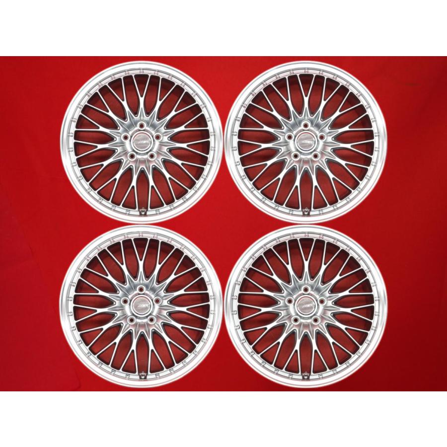 PREMIX プレミックス MER-PROMESH 中古ホイール 4本 8J 19インチ