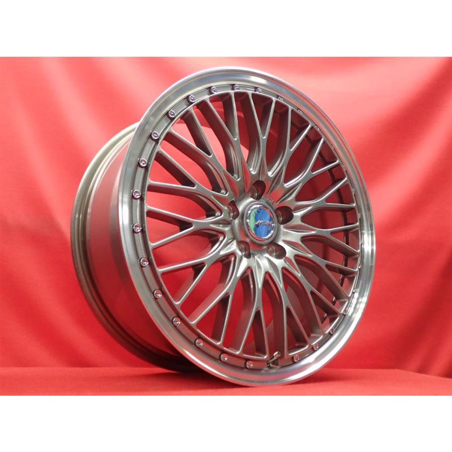PREMIX プレミックス MER-PROMESH 中古ホイール 4本 8J 19インチ 