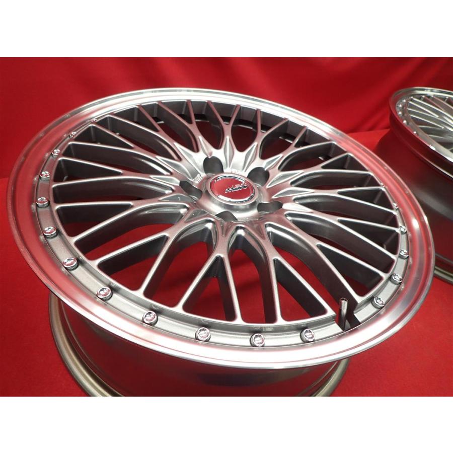PREMIX プレミックス MER-PROMESH 中古ホイール 4本 8J 19インチ 