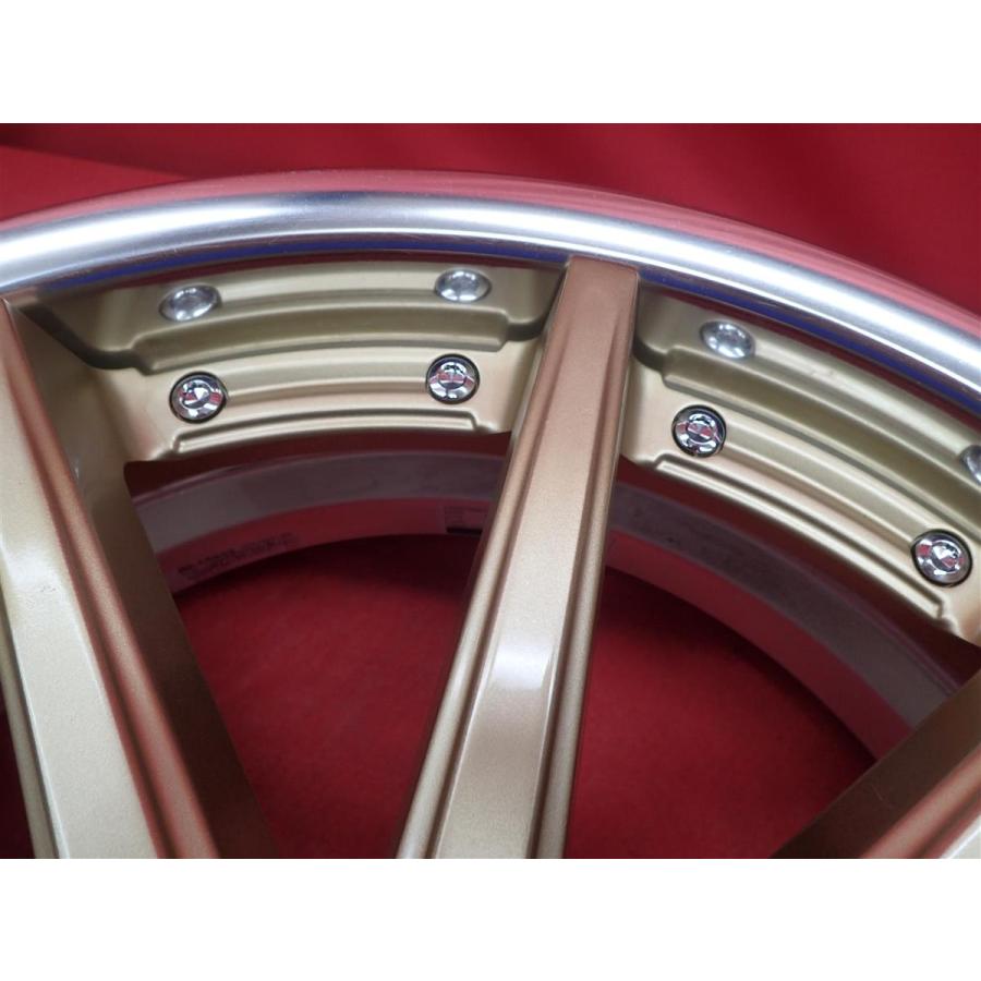 WEDS 高級2ピース MAVERICK マーベリック 1010S 中古ホイール 4本 7.5J
