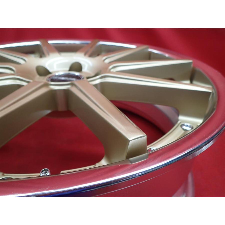 WEDS 高級2ピース MAVERICK マーベリック 1010S 中古ホイール 4本 7.5J