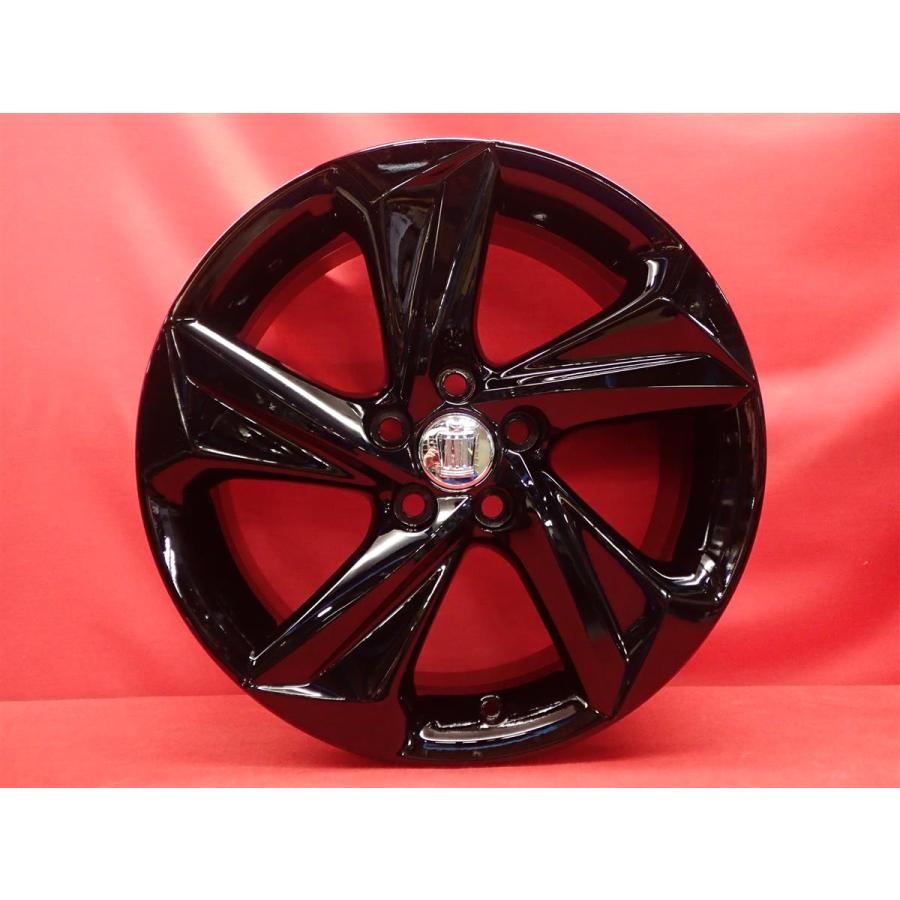 再塗装品 黒 TOYOTA トヨタ クラウン 220系 RS 純正 中古ホイール 4本