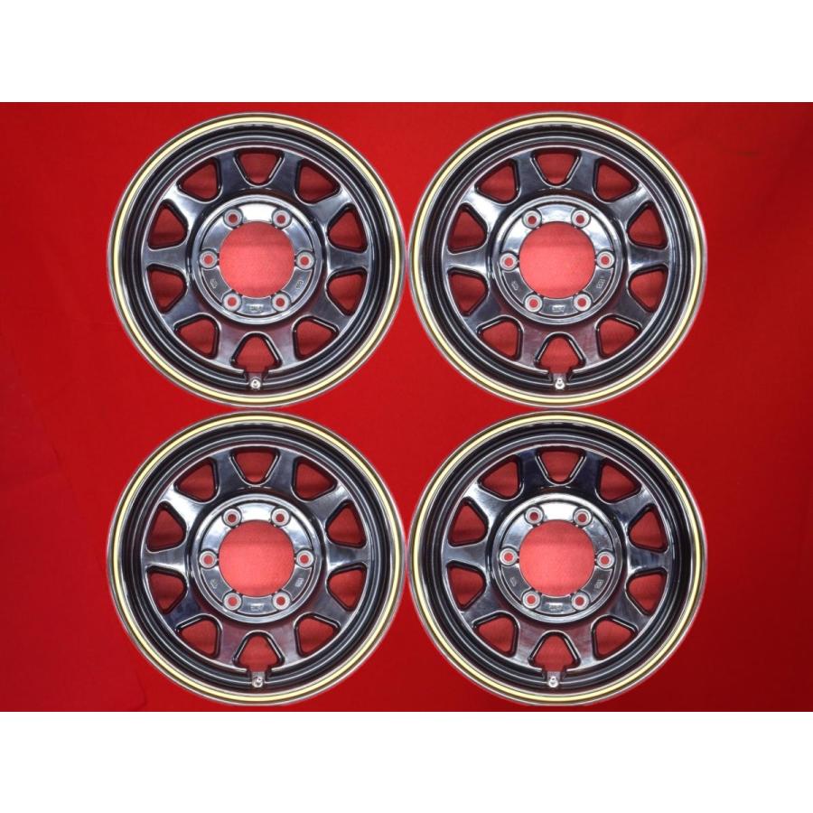 5次元 5ZIGEN KOMA イエローライン 中古ホイール 4本 6J 15