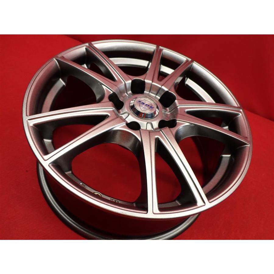 ZACK JP-115 中古ホイール 4本 6.5J 16インチ PCD114.3 5穴 +40 ハブ73