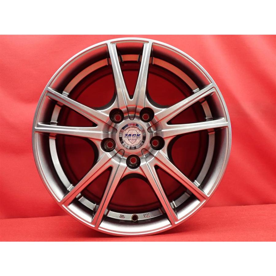 ZACK JP-115 中古ホイール 4本 6.5J 16インチ PCD114.3 5穴 +40 ハブ73