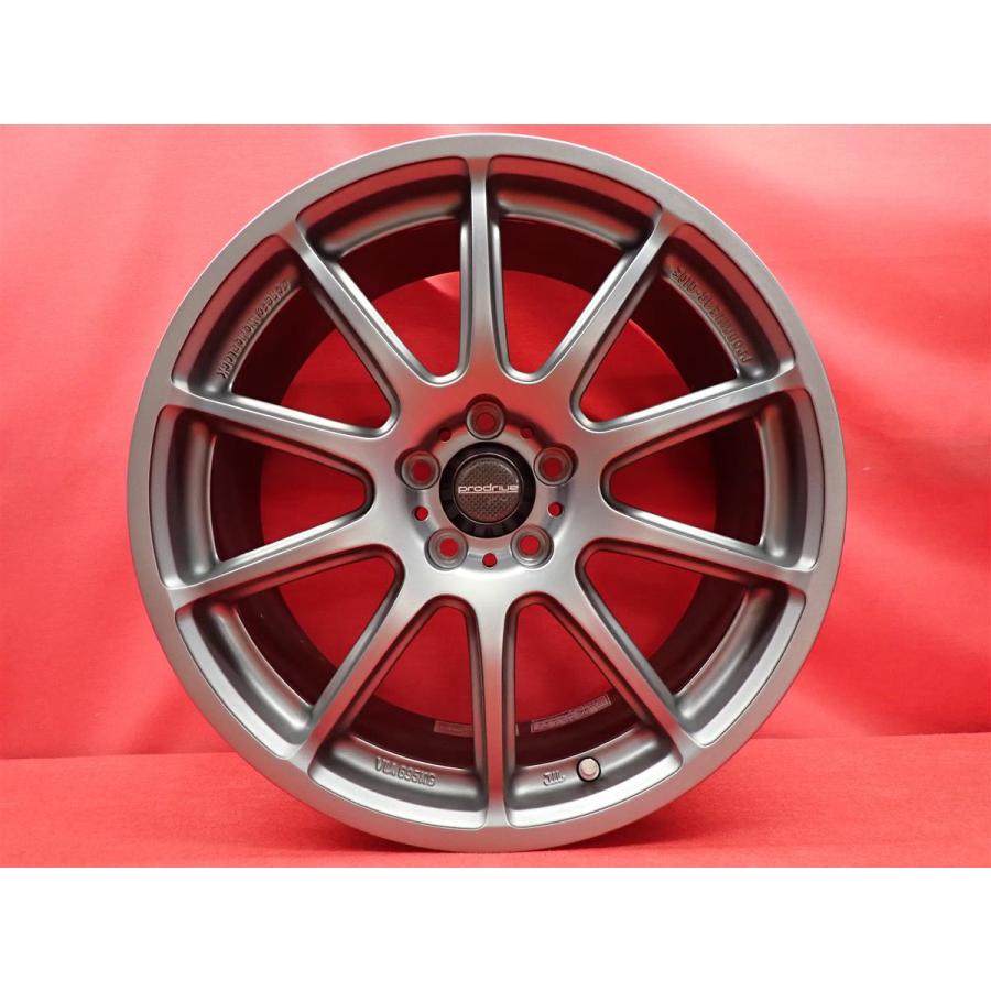 まる② Prodrive 鍛造ホイールGC-010E 18インチ2本 鍛造 軽量 Prodrive プロドライブ GC 010E 中古ホイール 4本 7.5J 17