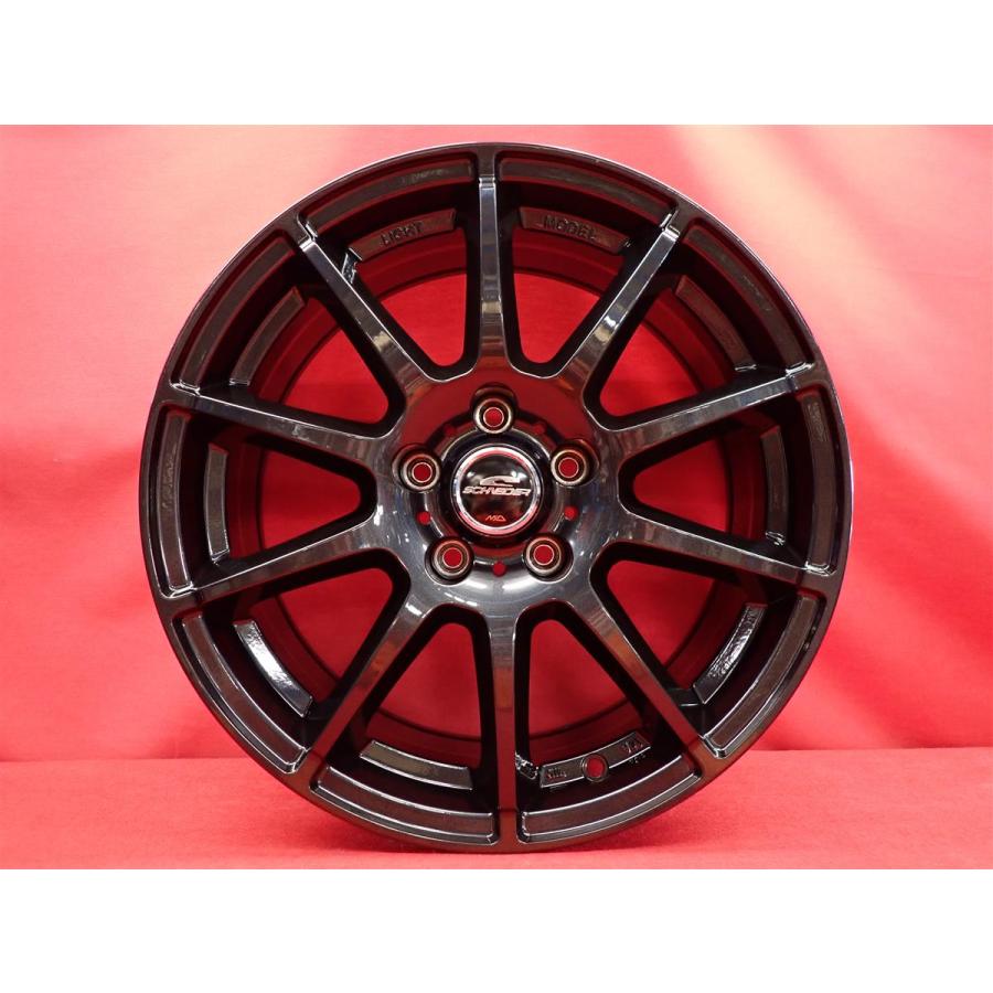 タイヤホイール四本セット中古シュナイダー シュナイダー StaG スタッグ 中古ホイール 4本 7J 17インチ