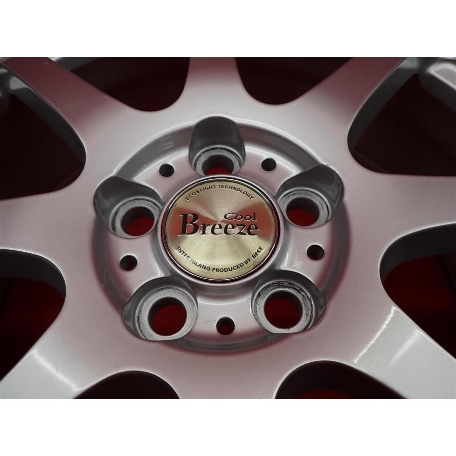 軽量 1本7.5kg CoolBreeze クールブリーズ S8 中古ホイール 4本 7J 17 