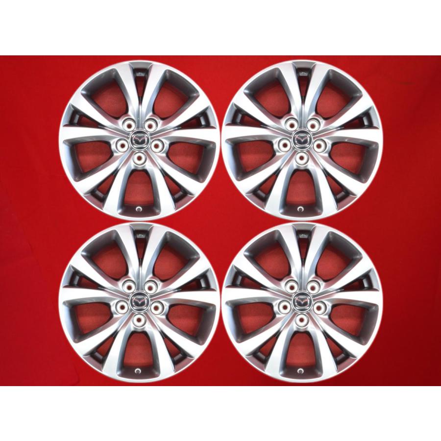 【未使用品】CX-30 純正ホイール 4本セット 18インチ 18×7J MAZDA マツダ CX-30 DM 純正 中古ホイール 4本 7J 18インチ PCD114.3 5