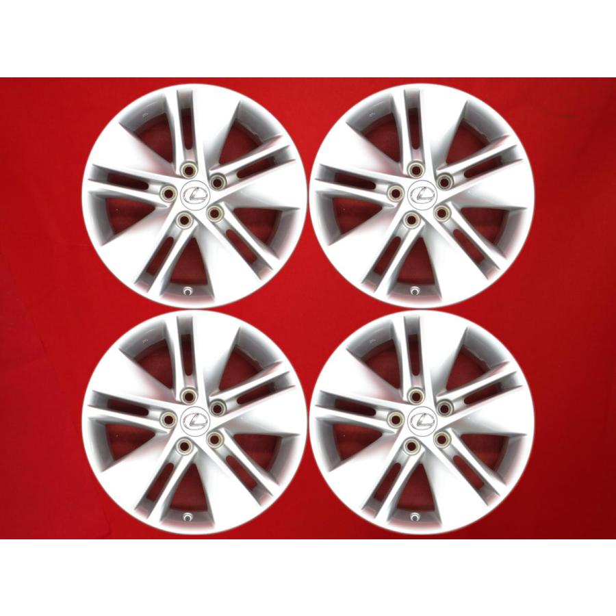 LEXUS レクサス HS250h 純正 中古ホイール 4本 7J 17インチ PCD114.3 5
