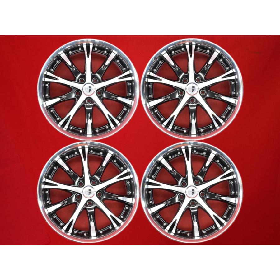 WORK SCHWERT シュバート SC4 中古ホイール 4本 7.5J 18インチ PCD114
