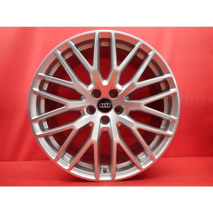 アウディ Q7 4M 純正ホイール付きタイヤ 275/50R20 バリ溝 AUDI アウディ Q7 SQ7 純正 中古ホイール 4本 9J 20インチ PCD112 5穴