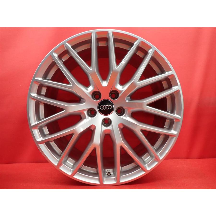 Audi Q7 純正20インチホイール 4本 純正キャップ付 AUDI アウディ Q7 SQ7 純正 中古ホイール 4本 9J 20インチ PCD112 5穴