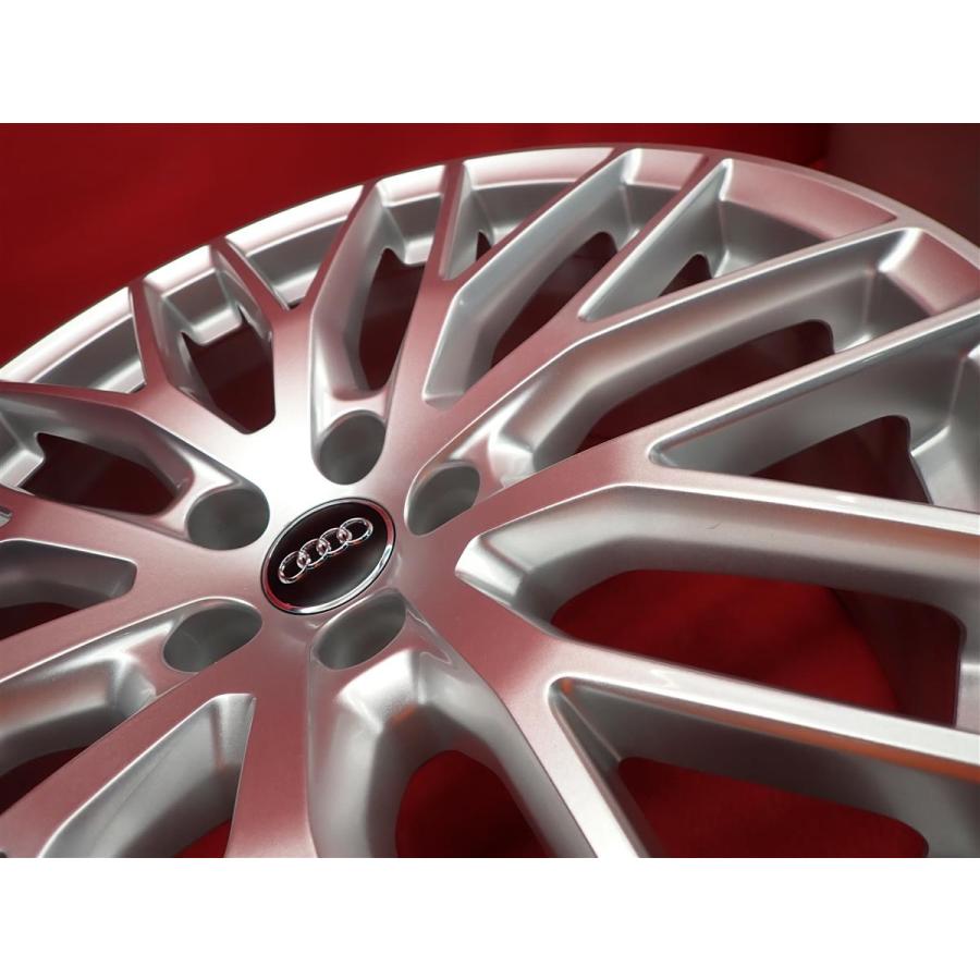 Audi Q7 純正20インチホイール 4本 純正キャップ付 AUDI アウディ Q7 SQ7 純正 中古ホイール 4本 9J 20インチ PCD112 5穴