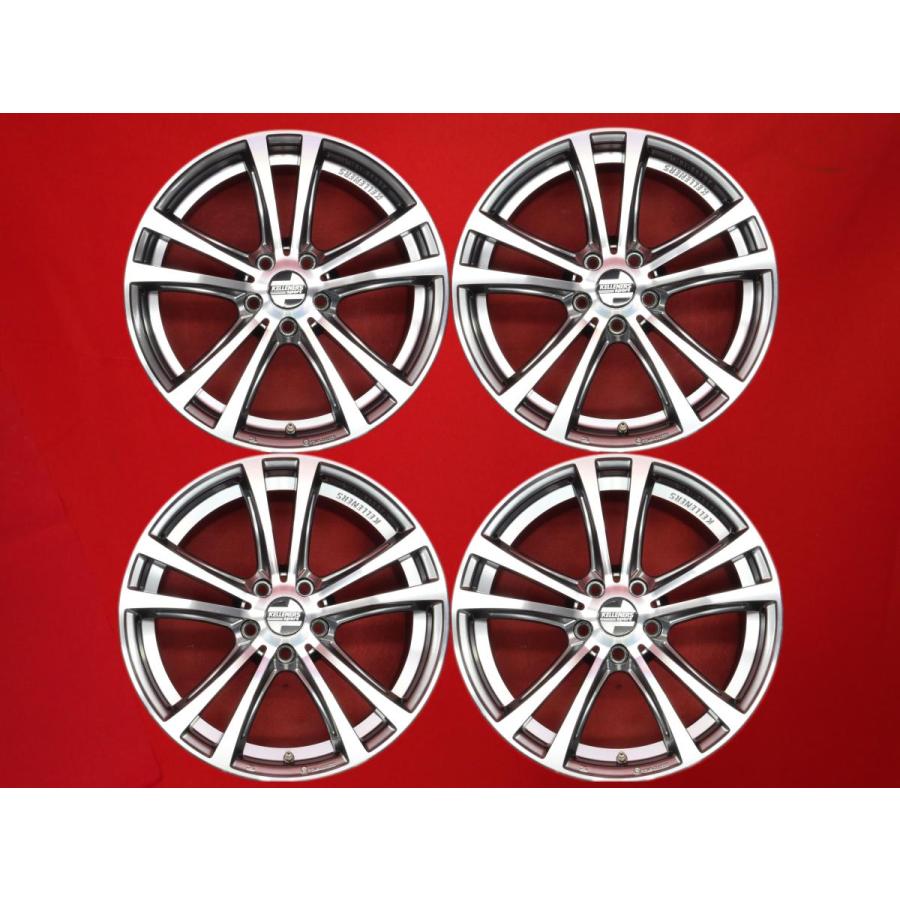 【中古】ケレナーズ 18インチチアルミ　18 x 8.0   +40  5H/120  RC25 4本 KELLENERS ケレナーズ X-LINE エックスライン 中古ホイール 4本 7.5J